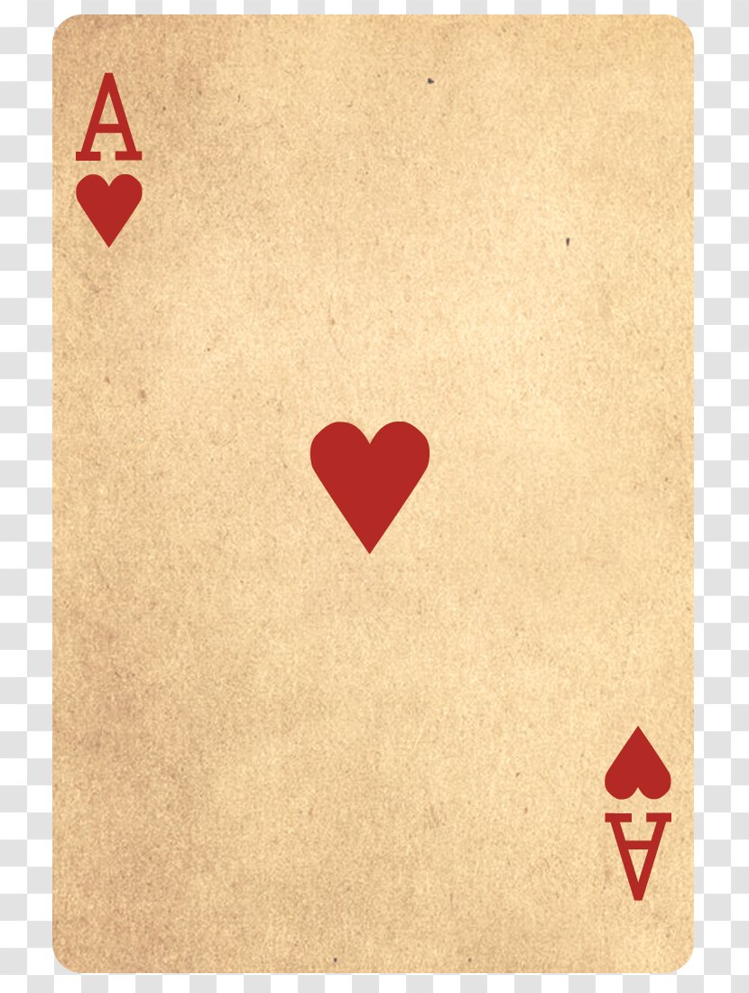 Ace Of Hearts Playing Card Suit Spades - Frame - Western Magical Atmosphere,Hearts A Transparent PNG