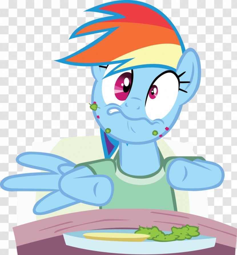 Rainbow Dash Junk Food Eating My Little Pony: Friendship Is Magic Fandom - Cartoon Transparent PNG
