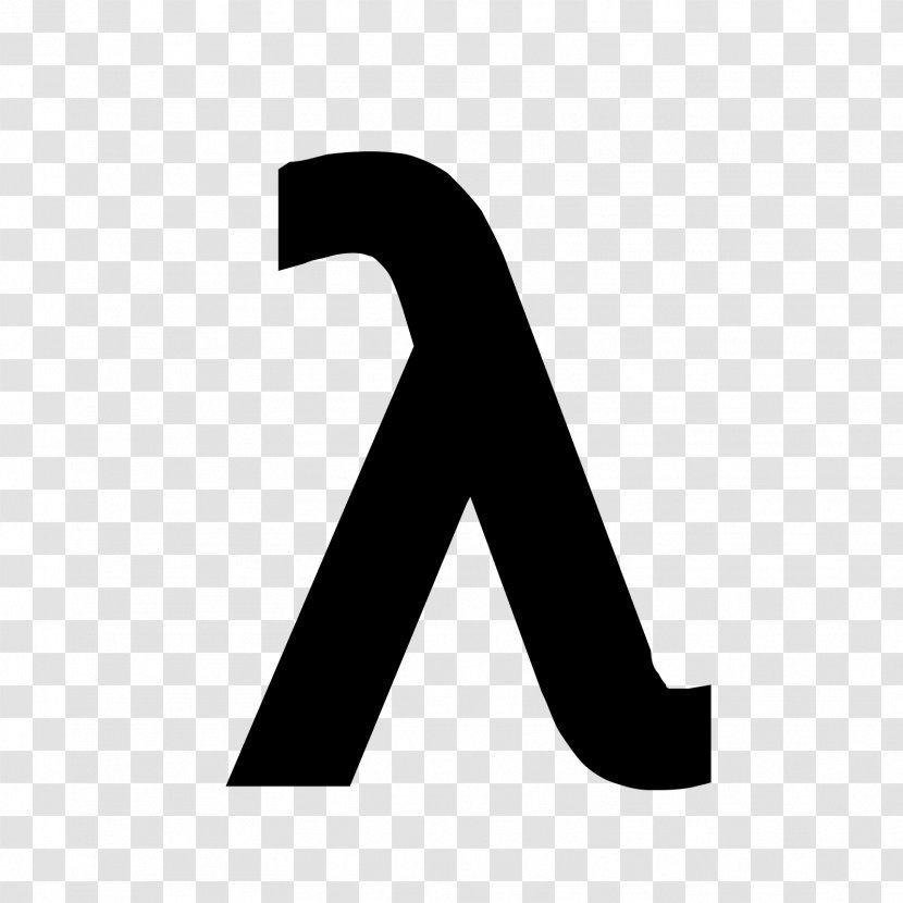 Lambda Symbol Anonymous Function Greek Alphabet - Text - Clolorful Letters Transparent PNG