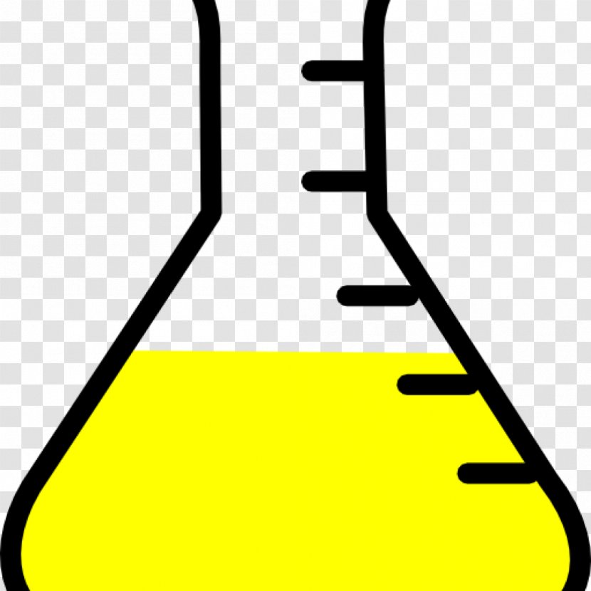 Clip Art Laboratory Flasks Erlenmeyer Flask Beaker - Glassware - Science Transparent PNG