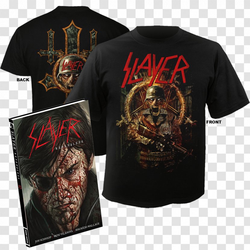 T-shirt Slayer United States Repentless Nuclear Blast - Tshirt Transparent PNG