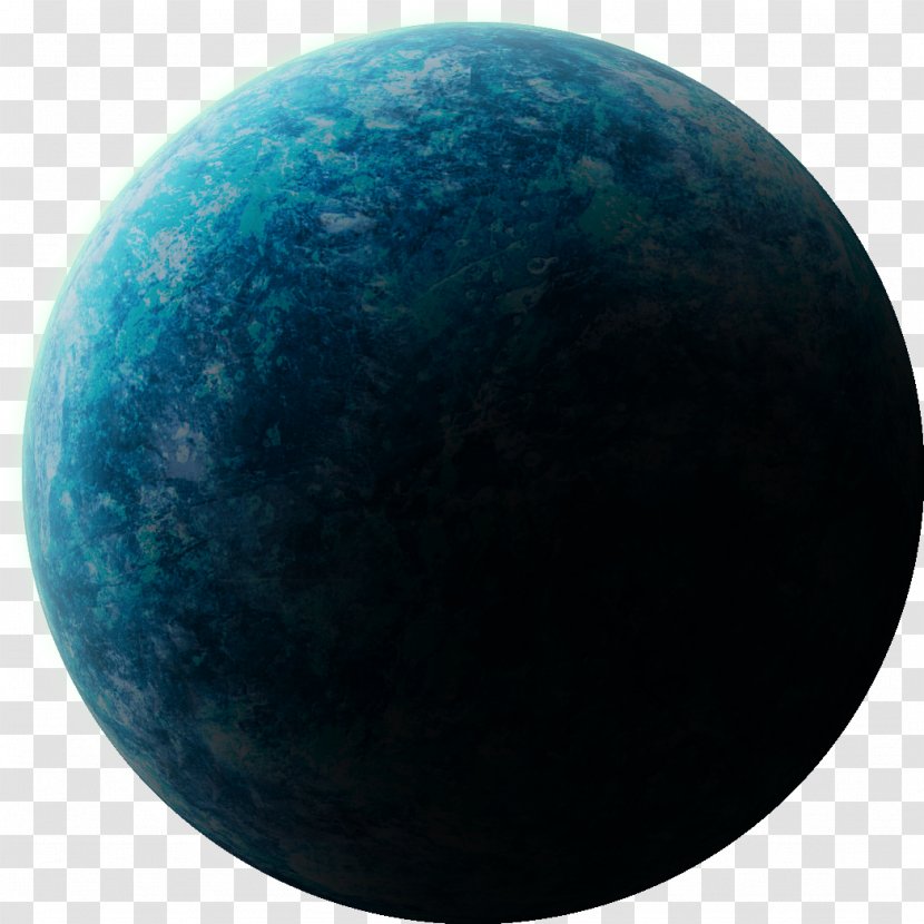 Earth Planet Uranus Jupiter - Blue Transparent PNG
