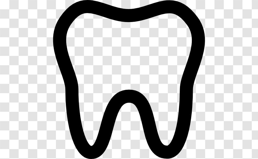 Dentistry Tooth - Watercolor - Silhouette Transparent PNG