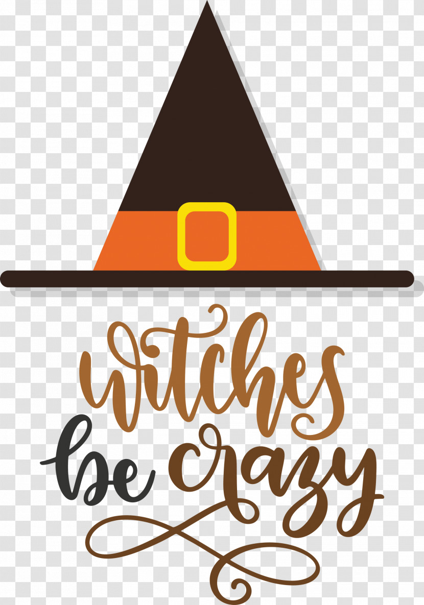 Happy Halloween Witches Be Crazy Transparent PNG