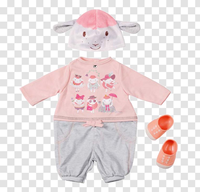 Doll Infant Annabelle Baby Annabell Deluxe Casual Day Clothing Set Zapf Creation Transparent PNG