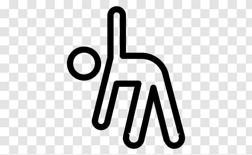 Stick Figure Clip Art - Logo - Gymnastics Transparent PNG
