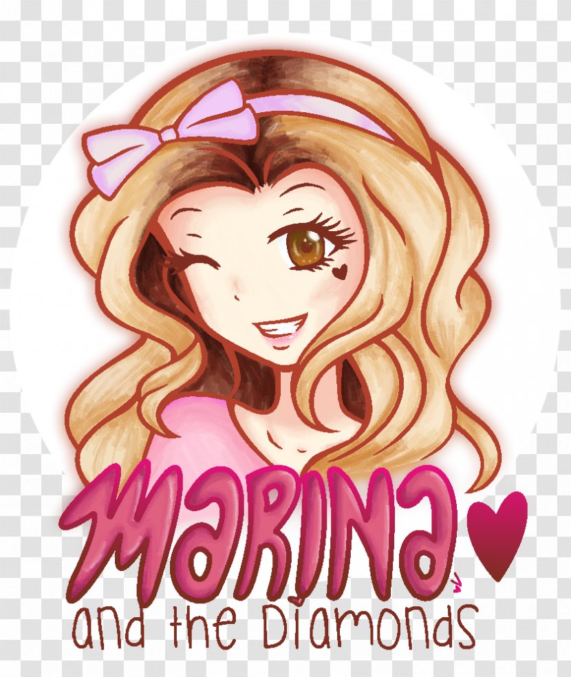 Nose Pink M Cheek Clip Art - Silhouette - Marina And The Diamonds Transparent PNG