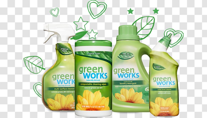 Green Cleaning Environmentally Friendly Agent Cleaner - Fresh Transparent PNG