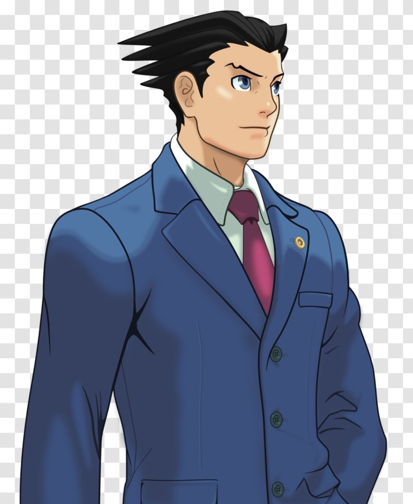 Professor Layton Vs. Phoenix Wright: Ace Attorney − Trials And Tribulations Investigations: Miles Edgeworth Apollo Justice: - Watercolor - Wright Transparent PNG