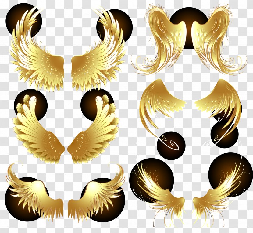 Adobe Illustrator - Filename Extension - Golden Wings Transparent PNG