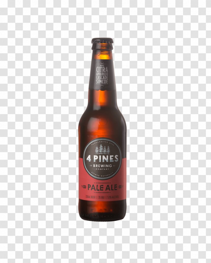 Pale Ale Beer Wine Liqueur - 4 Pines Brewing Company Transparent PNG