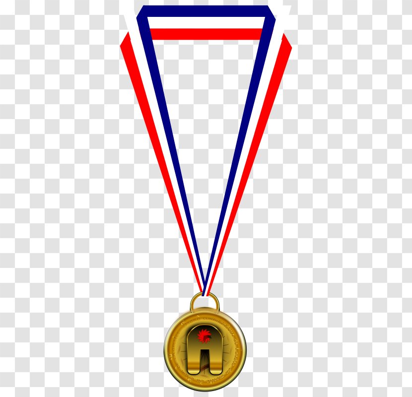 Gold Medal Award Olympic Clip Art - Silver - Sports Ribbon Cliparts Transparent PNG