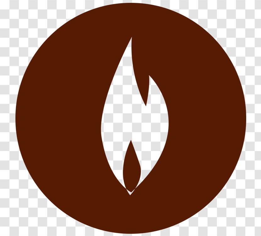 Circle Symbol Crescent Brown Logo - Maroon - Sepia Transparent PNG