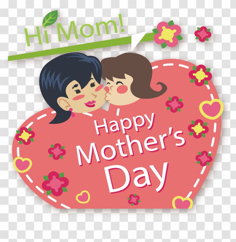 Love Kiss - Smile - My Mom Transparent PNG
