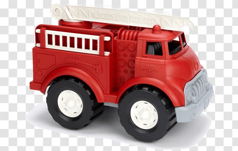 Fire Truck Green Toys Amazon.com Car - Emergency Vehicle - Auto Poster Transparent PNG