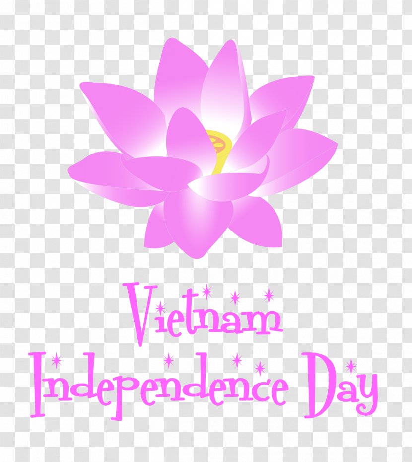 Vietnam Independence Day Transparent Background.pn - Flower - Violet Transparent PNG