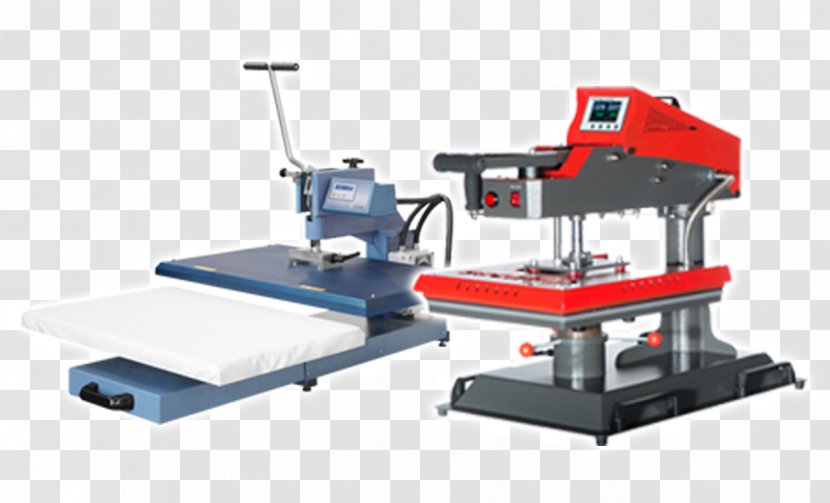 Heat Press Machine Printing Textile - Pneumatics Transparent PNG