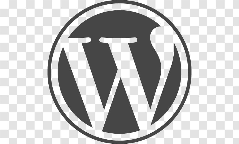 WordPress Logo - Text Transparent PNG