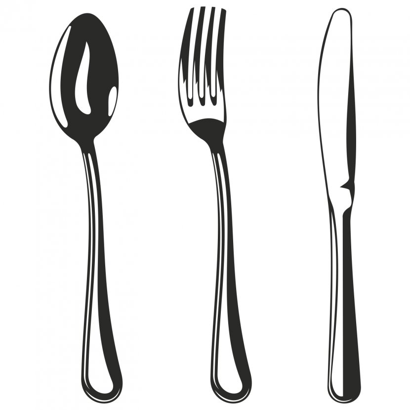 Knife Fork Spoon Clip Art - Sporf - And Transparent PNG