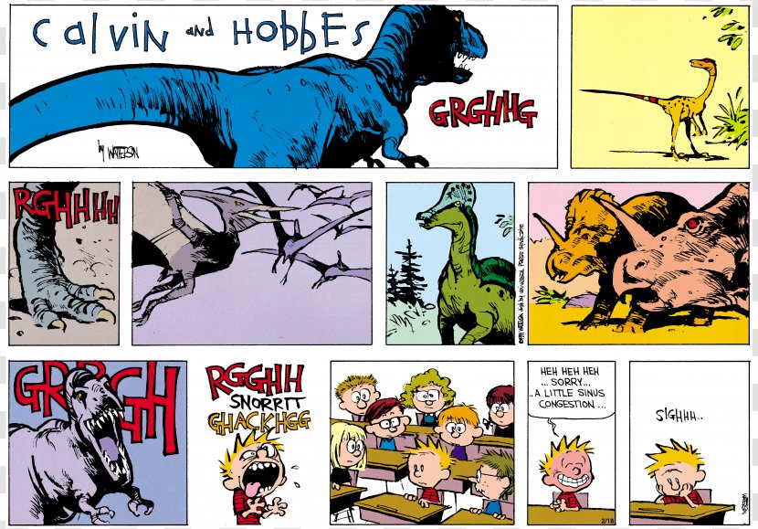 The Complete Calvin & Hobbes And Comic Strip - Cartoonist Transparent PNG
