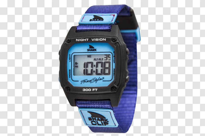 SHARK Sport Watch Strap Clothing Accessories - Stopwatch - Shark Transparent PNG