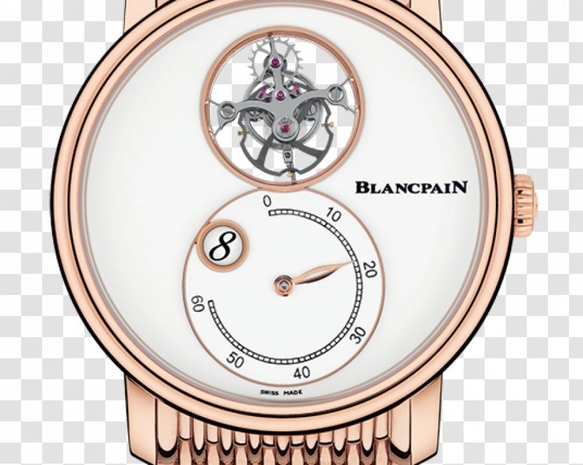 Villeret Baselworld Tourbillon Blancpain Watch - Strap Transparent PNG