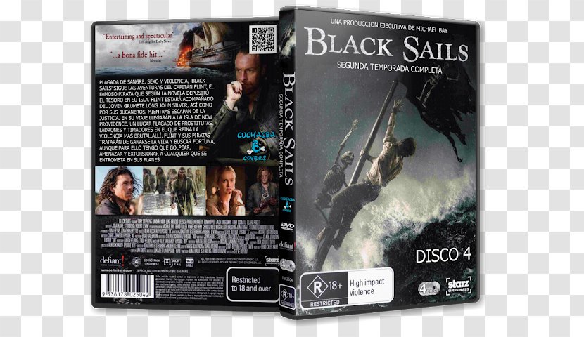 DVD Black Sails - Silhouette - Season 2 SailsSeason 3 1 Television ShowDvd Transparent PNG