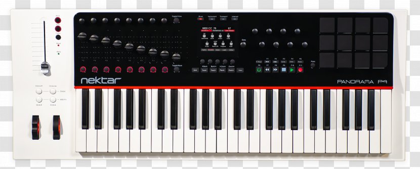 Nektar Panorama P4 MIDI Controllers Keyboard Musical Instruments P1 - Tree Transparent PNG