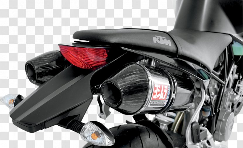 Exhaust System KTM 990 Super Duke Motorcycle Car - Automotive Transparent PNG