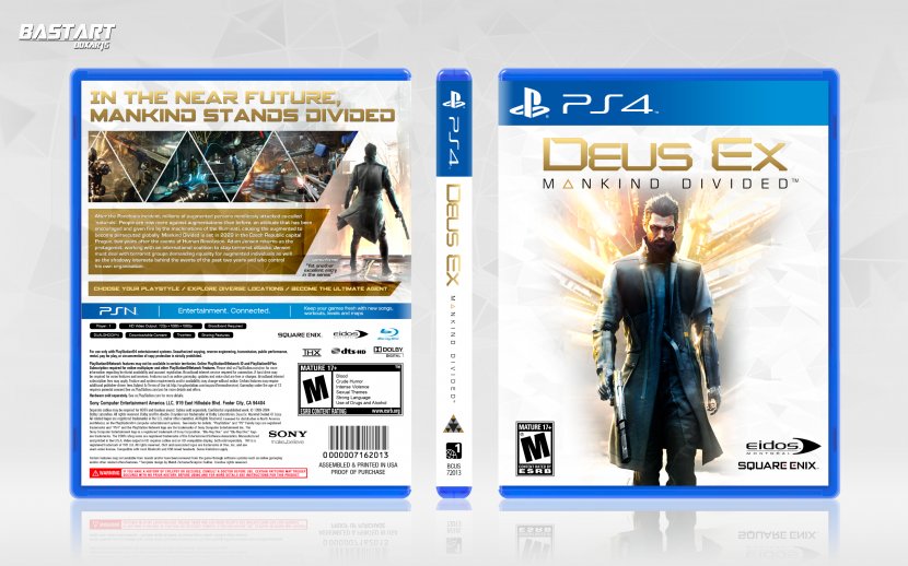 Deus Ex: Mankind Divided Human Revolution Assassin's Creed Syndicate PlayStation 4 Xbox 360 - One - Ex Transparent PNG