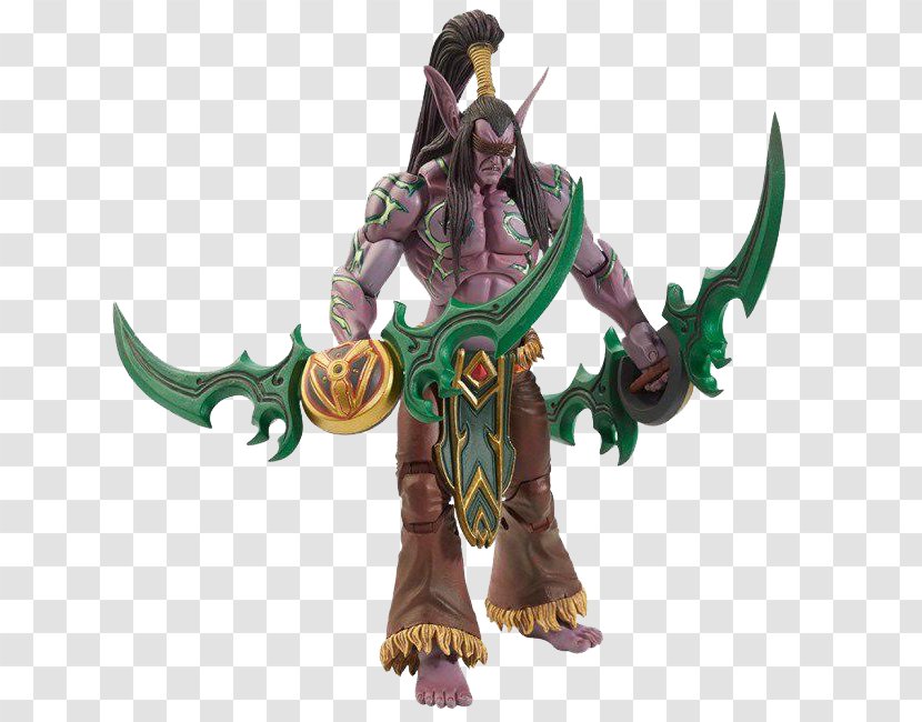 Heroes Of The Storm Action & Toy Figures National Entertainment Collectibles Association World Warcraft Arthas Menethil - Illidan Transparent PNG