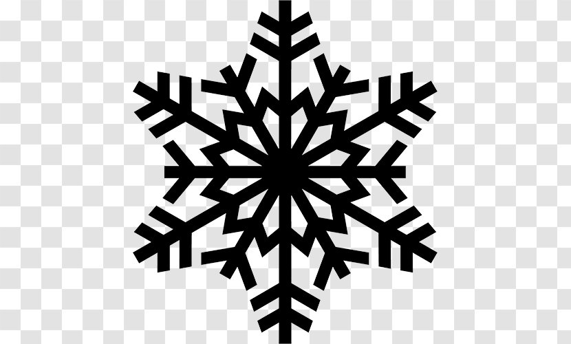 Snowflake Clip Art - Monochrome Photography Transparent PNG