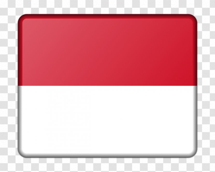 Flag Of Indonesia Indonesian Clip Art - Rectangle Transparent PNG