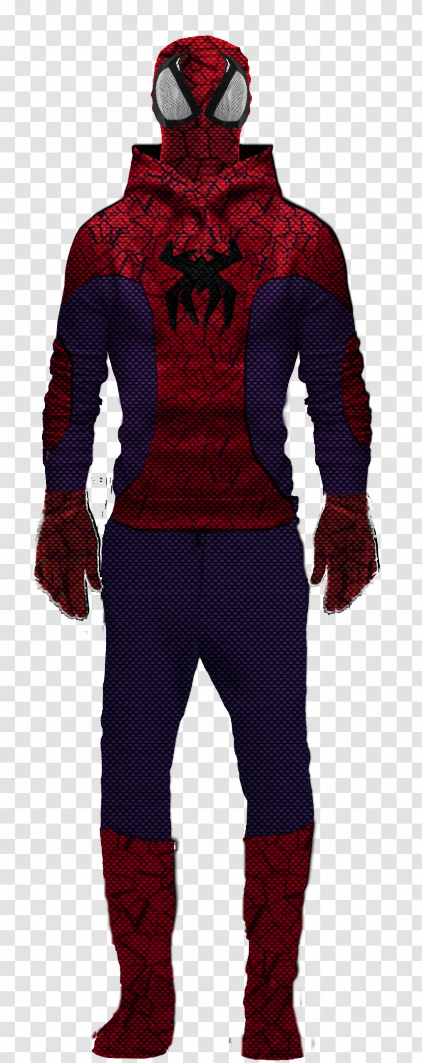 Superhero Costume - Fictional Character - Spiderman Psd Transparent PNG