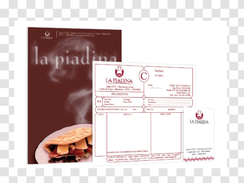 Piadina Brand Graphic Design Restaurant Advertising Transparent PNG