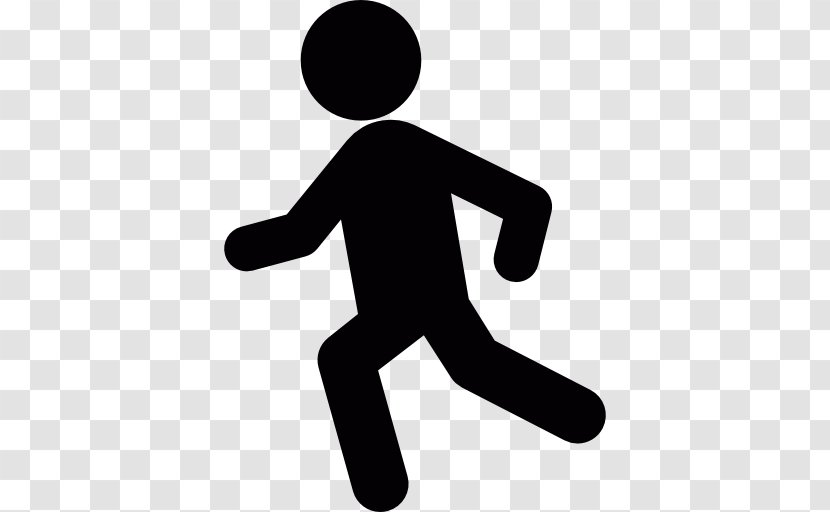 Running Logo Jogging Clip Art - Human Behavior - Man Transparent PNG