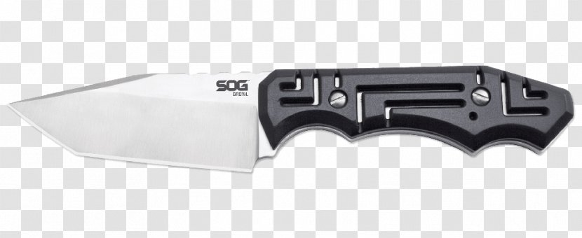 Bowie Knife SOG Specialty Knives & Tools, LLC Blade Tantō - Pocketknife - Straight Edge Transparent PNG
