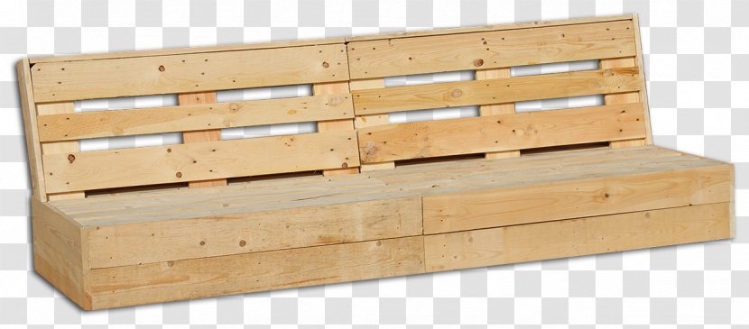 TUINGRINDHANDEL Vetrago Handel En Verhuur BV Lumber Pallet Bench Drawer - Gouda South Holland - Garden Furniture Transparent PNG