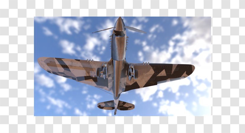 Fighter Aircraft Aviation Propeller Airplane - Ww2 Plane Transparent PNG
