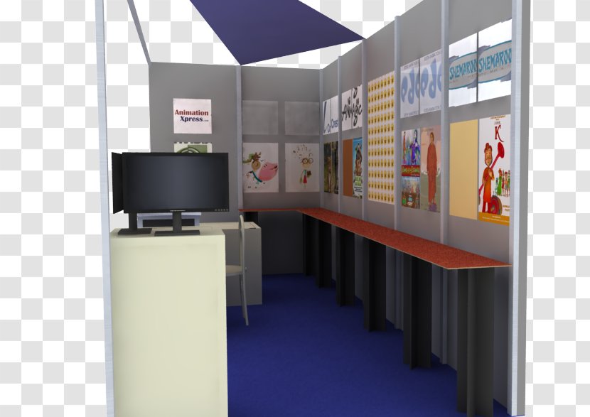Interior Design Services Office - Desk - Exhibition Stall Transparent PNG