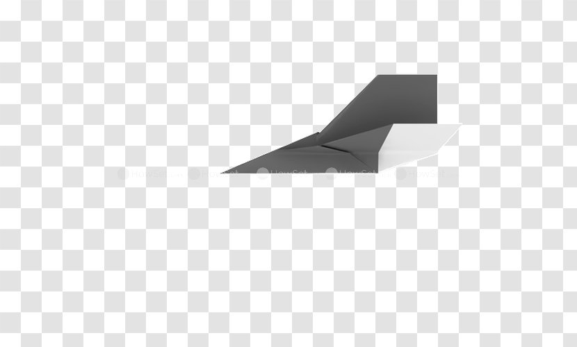 Angle Black M - Flying Paperrplane Transparent PNG