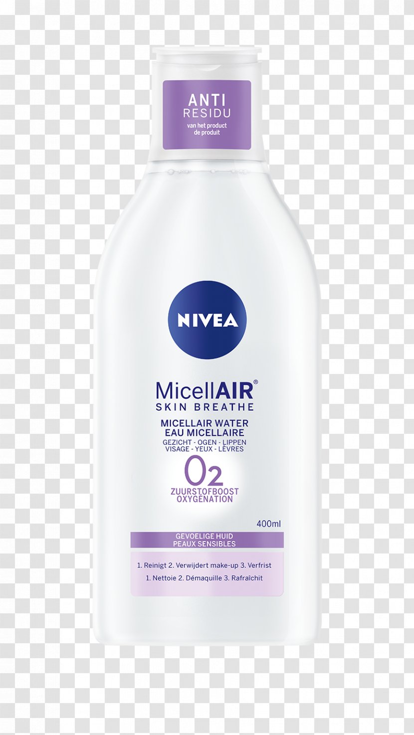 Lotion Nivea Cream Cleanser Skin - Face - Gel Transparent PNG