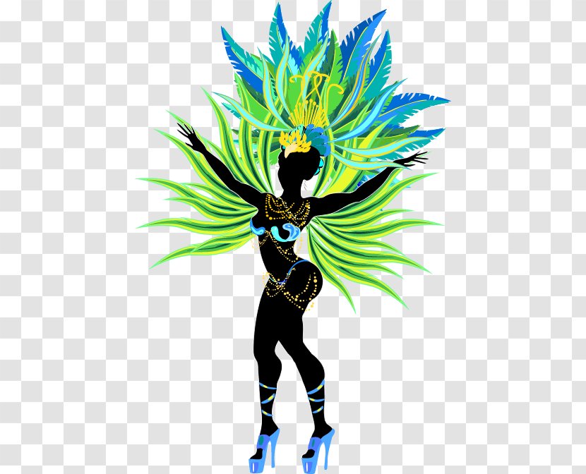 Brazil Samba Dance - Logo - Fictional Character Transparent PNG