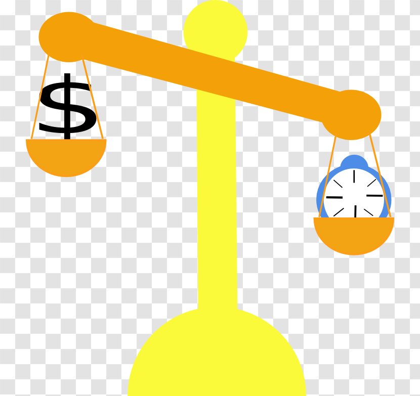 Measuring Scales Symbol Money Time Economic Geography Transparent PNG