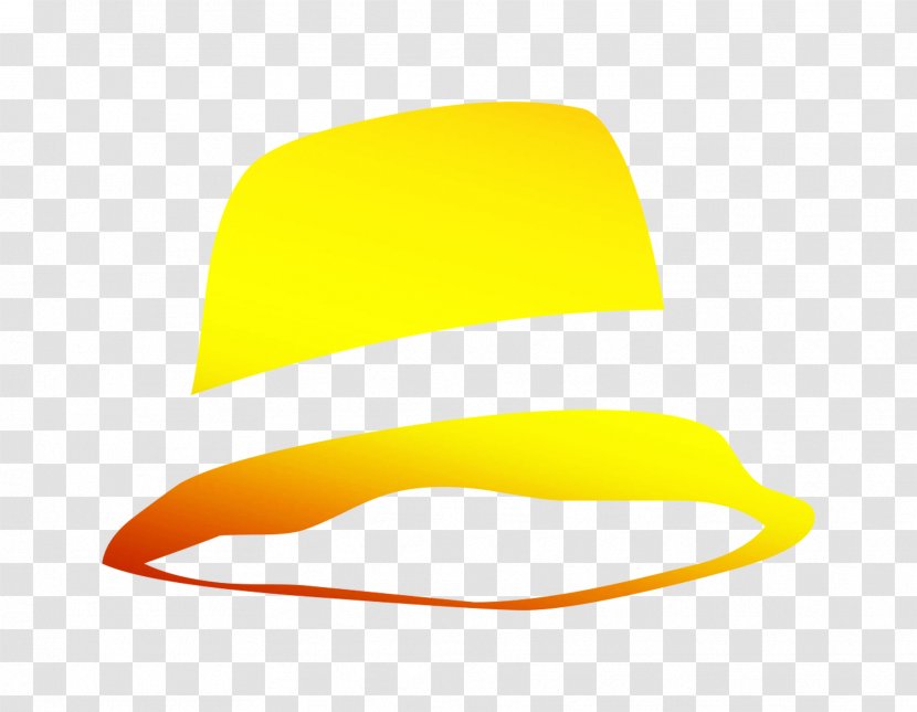 Yellow Product Design Hat - Costume Accessory - Logo Transparent PNG