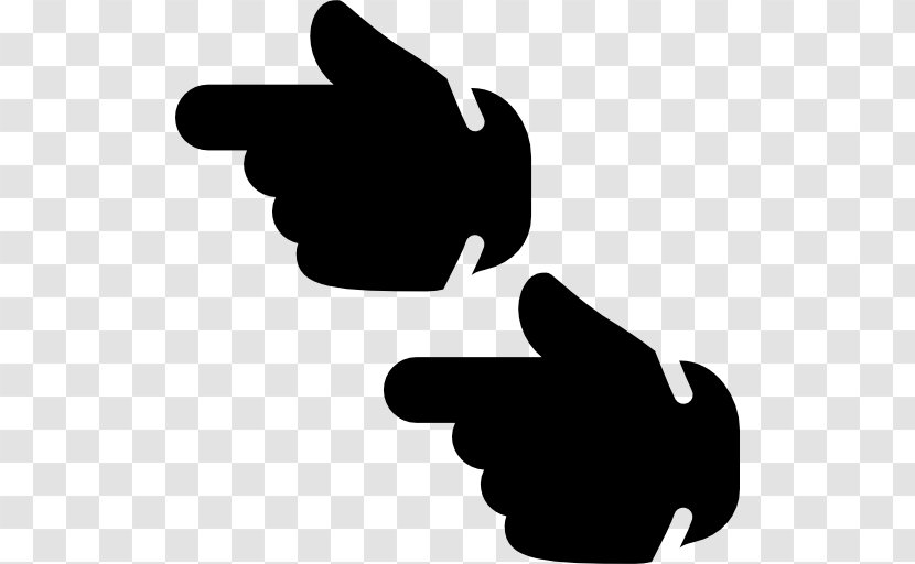 Thumb Hand Finger Symbol - Cursor Transparent PNG