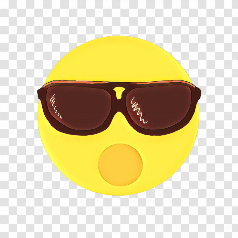 Sunglasses Emoji - Aviator - Personal Care Facial Hair Transparent PNG