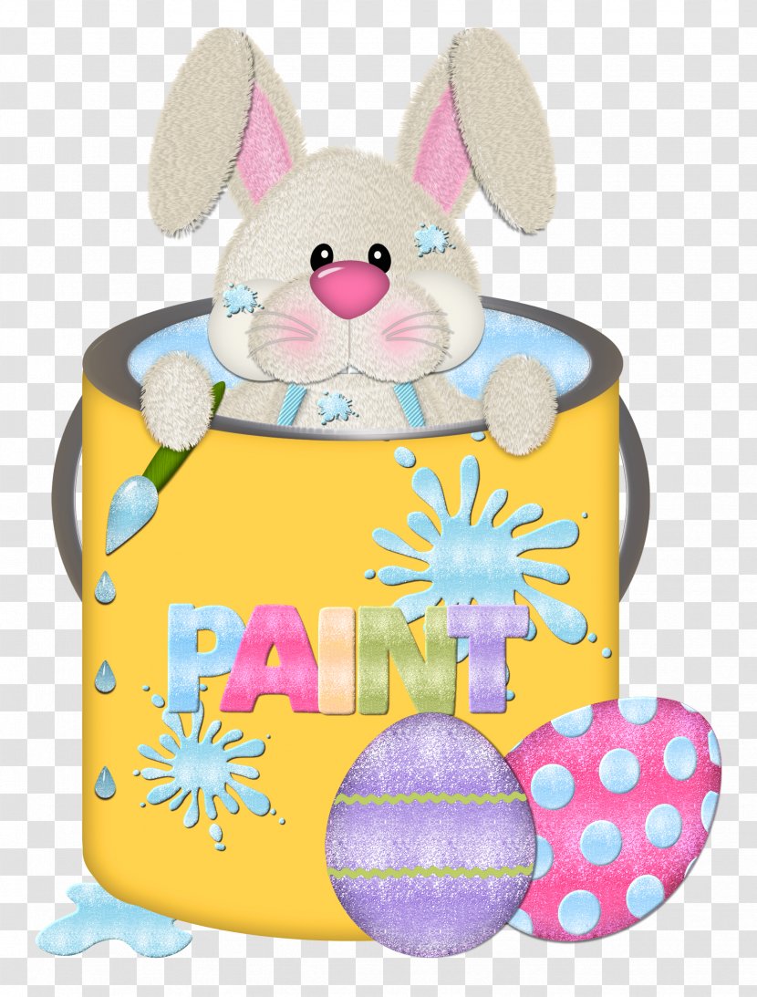 Easter Bunny Rabbit Egg Clip Art - Rabits And Hares Transparent PNG