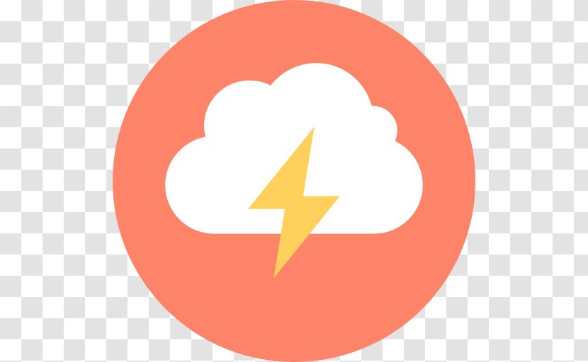 Thunderstorm - Computer Software - Thunder Icon Transparent PNG