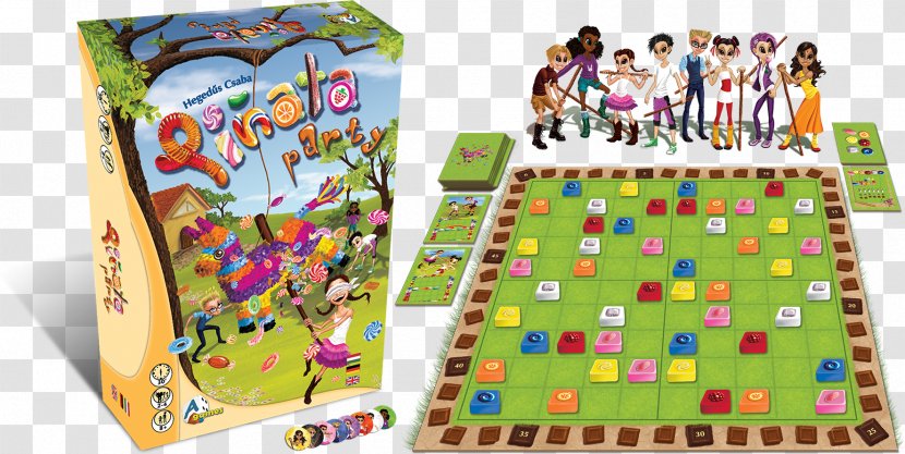 Jigsaw Puzzles Party Game Board Piñata - Pi%c3%b1ata Transparent PNG